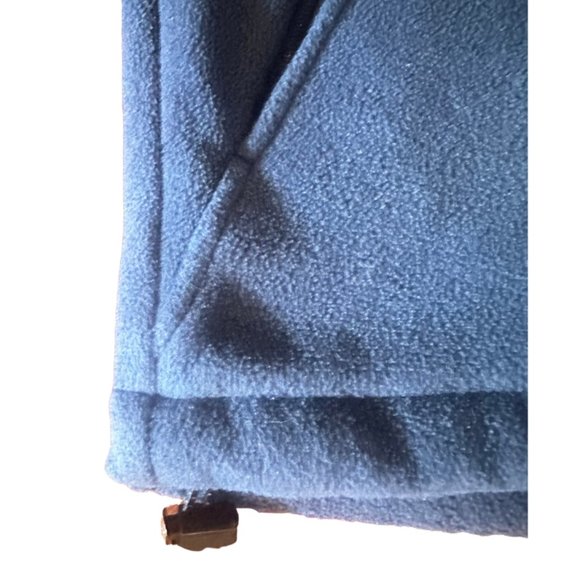 Columbia Vertex Mens Large Full Zip Fleece Jacket Core Interchange Royal/Grey L - Picture 7 of 9